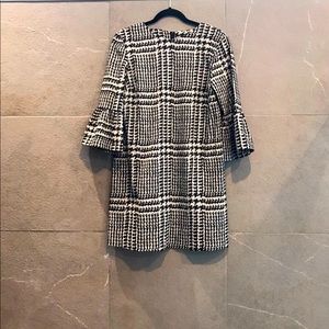 ZARA WOMAN Houndstooth dress, size M.
